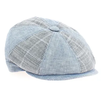 Casquette Gavroche Dublin Denim Bleu