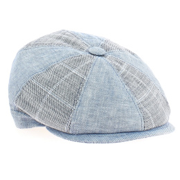 Dublin Denim Blue Newsboy Cap