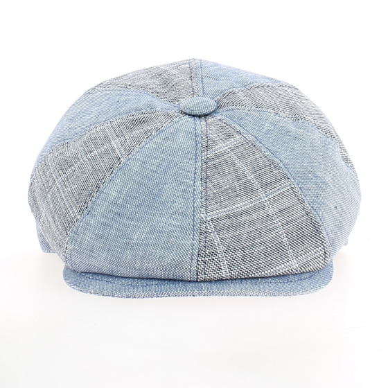 Dublin Denim Blue Newsboy Cap