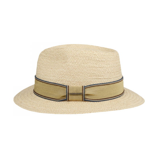 Bartley Raffia Fedora Hat - Hatland