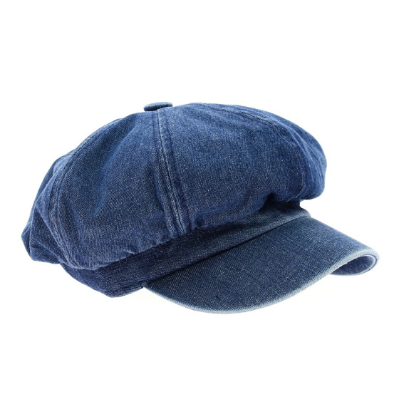 Casquette Gavroche Jansper jean Bleue Délavé - Traclet Casquette Gavroche Jansper jean Bleue Délavé - Traclet