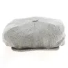 STRIPE3X Newsboy Cap