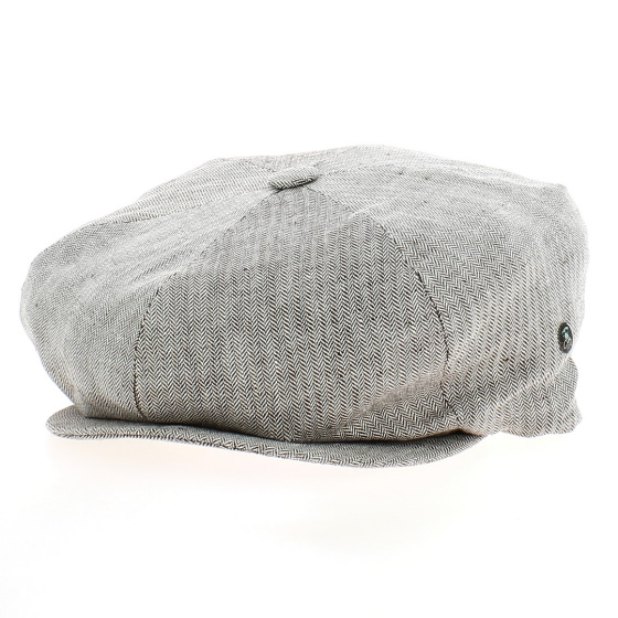 STRIPE3X Newsboy Cap