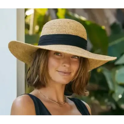 Kauai Sun Natural Raffia Sunhat - Conner Hats  Reference: 22037| Traclet Hatmakers