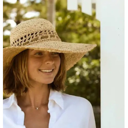 Summer Raphia Natural Raphia- Conner Hats