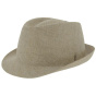 Fléchet Beige Linen Trilby Hat Ctane UPF 40+