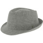 Black Linen Ctane Trilby Hat UPF 40+ - Fléchet