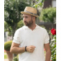 Flechet Raffia Trilby Hat