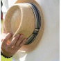 Flechet Raffia Trilby Hat