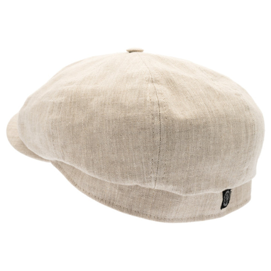 Casquette Hatteras Alin Lin Sable - Traclet Casquette Hatteras Alin Lin Sable - Traclet