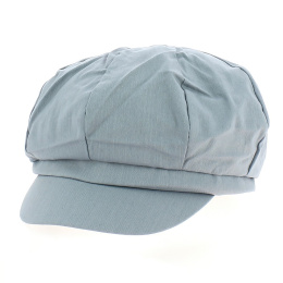 Casquette Gavroche Coton Bleu Ciel