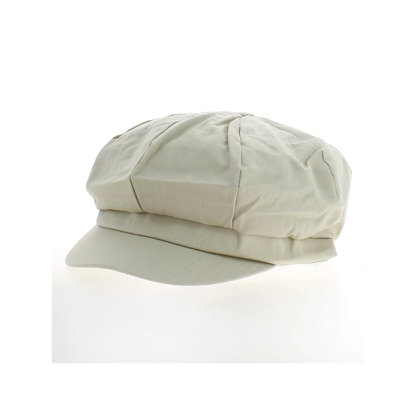 Casquette Gavroche Coton Beige