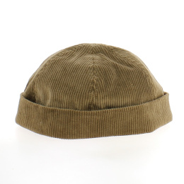 Bonnet Coton Doublé Marron