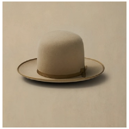 Chapeau Campdraft Feutre Poil beige - Akubra