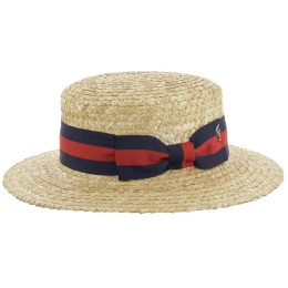 Chapeau Canotier Bruges Paille - Fléchet