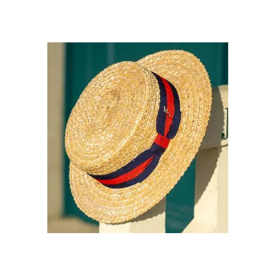Chapeau Canotier Bruges Paille - Fléchet Chapeau Canotier Bruges Paille - Fléchet