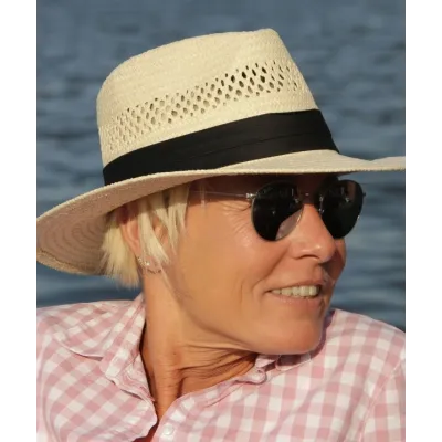 Traveller Salerno Straw Hat - scippis - Traclet Reference: 22088| Traclet Hatmakers