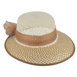 Casquette Saint-Clair Grande Visière Beige - Traclet
