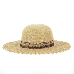 Corinna Fine Raffia Sun Hat - Traclet