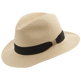 Chapeau Traveller Franko UPF50+ Paille Papier - Traclet