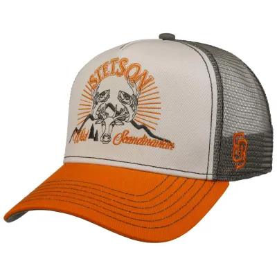Scandinavian Cotton Trucker Cap - Stetson Reference: 22098| Chapellerie Traclet