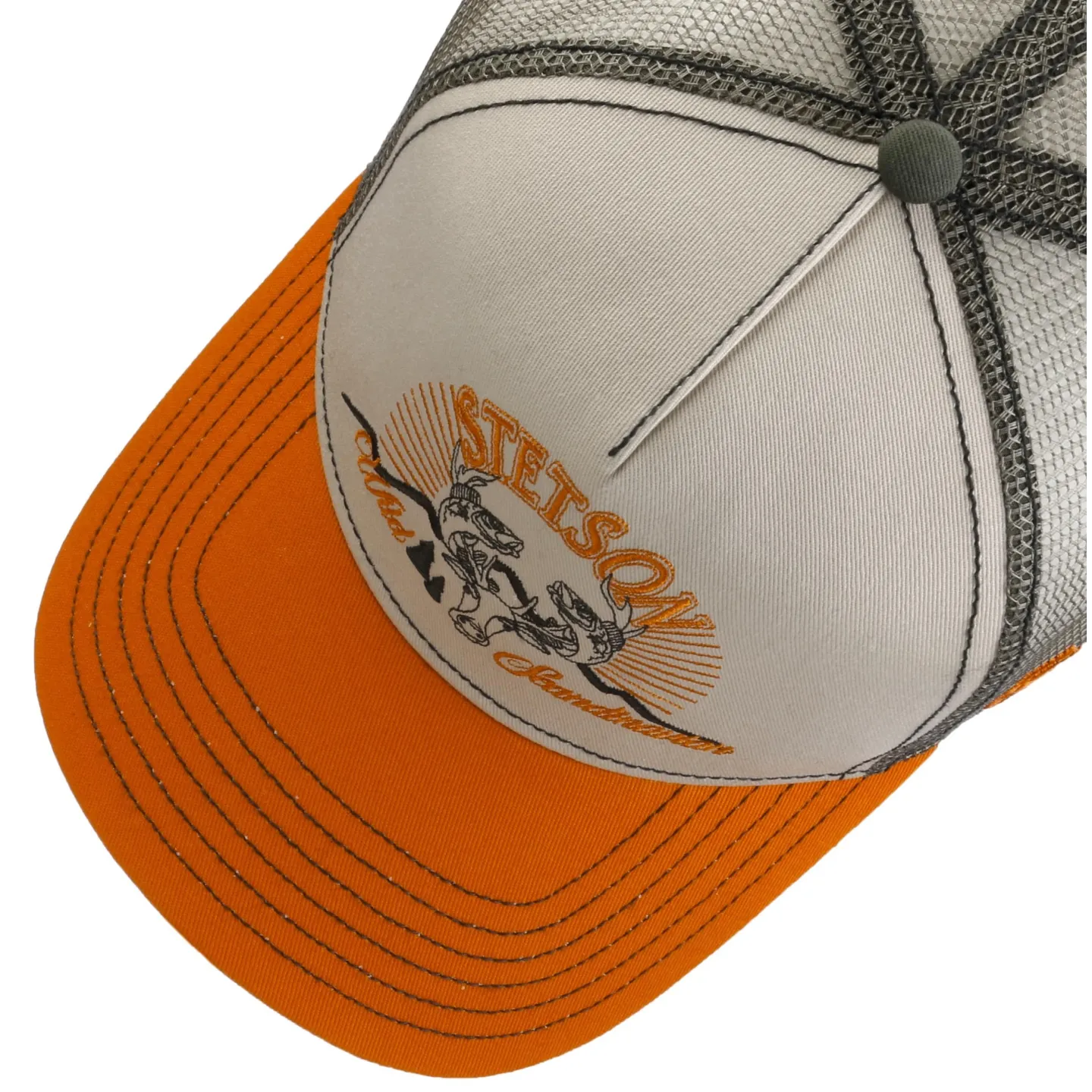 Casquette Trucker Scandinavian Coton - Stetson  Reference : 22098| Chapellerie Traclet
