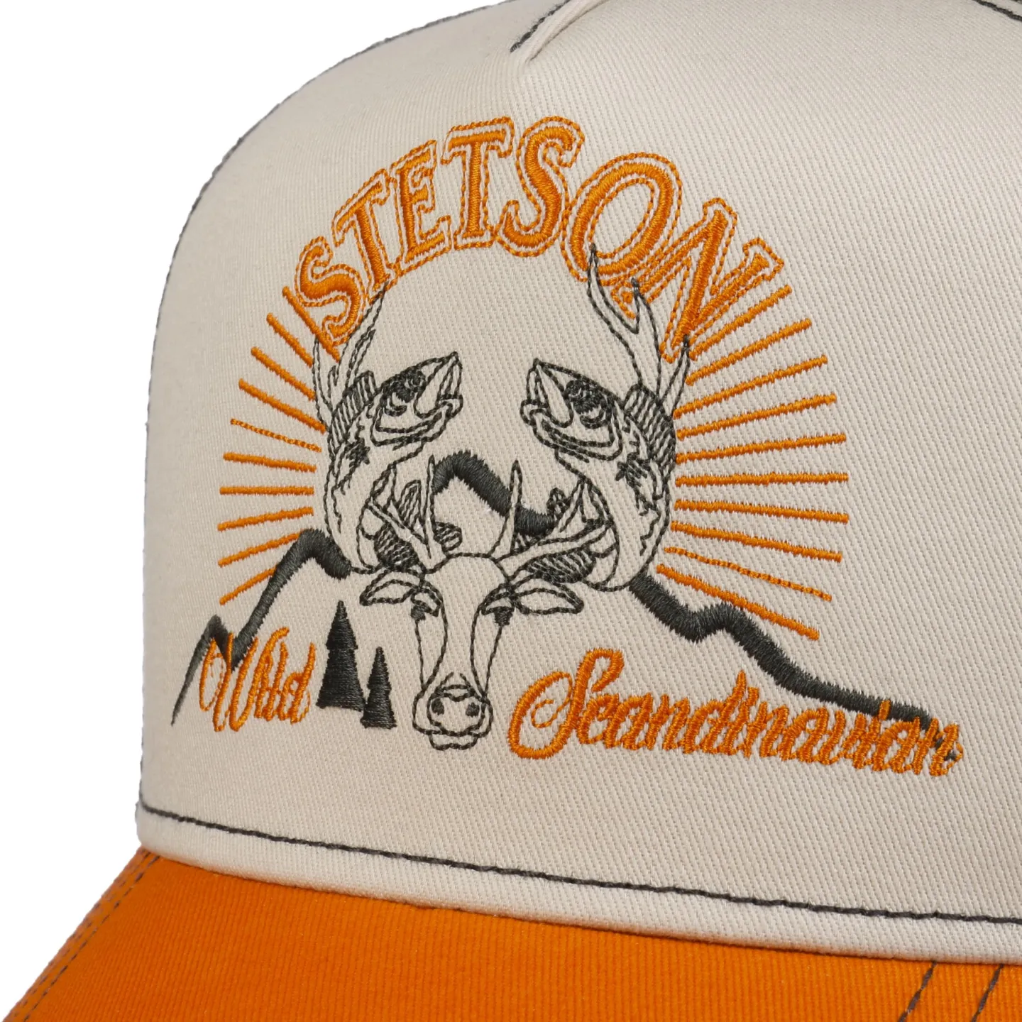 Casquette Trucker Scandinavian Coton - Stetson  Reference : 22098| Chapellerie Traclet