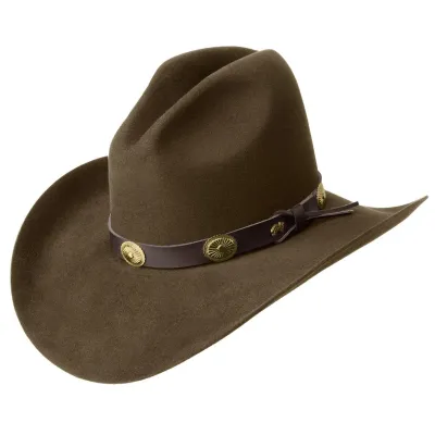 Chapeau Cowboy Tombstone 2X Feutre Marron - Bailey