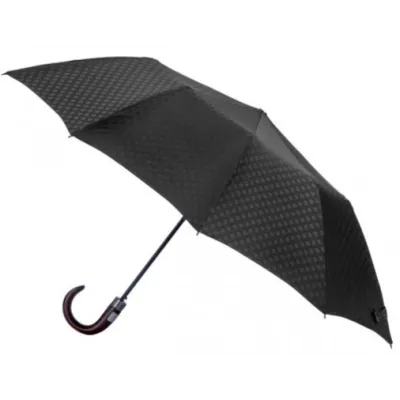 Parapluie Homme Médium Pliant Noir - Piganiol