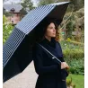 Automatic Folding Golf Umbrella with Sailor Stripes UPF 50+ - Piganiol reference 22108 traclet hat shop