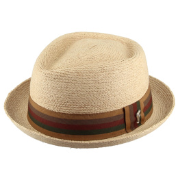 Ludo Pork Pie Natural Straw Hat - Flechet