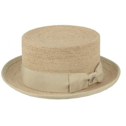 Raffia Semi-Top Hat - Flechet