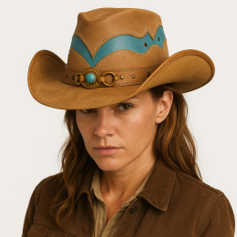 Western Leather Hat Cascade Range - Bullhide