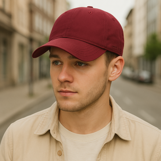 Casquette Baseball Ducor Coton Rouge UPF 40+ - Stetson Casquette Baseball Ducor Coton Rouge UPF 40+ - Stetson