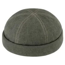 Bonnet Docker Cooper Lin Olive - Traclet