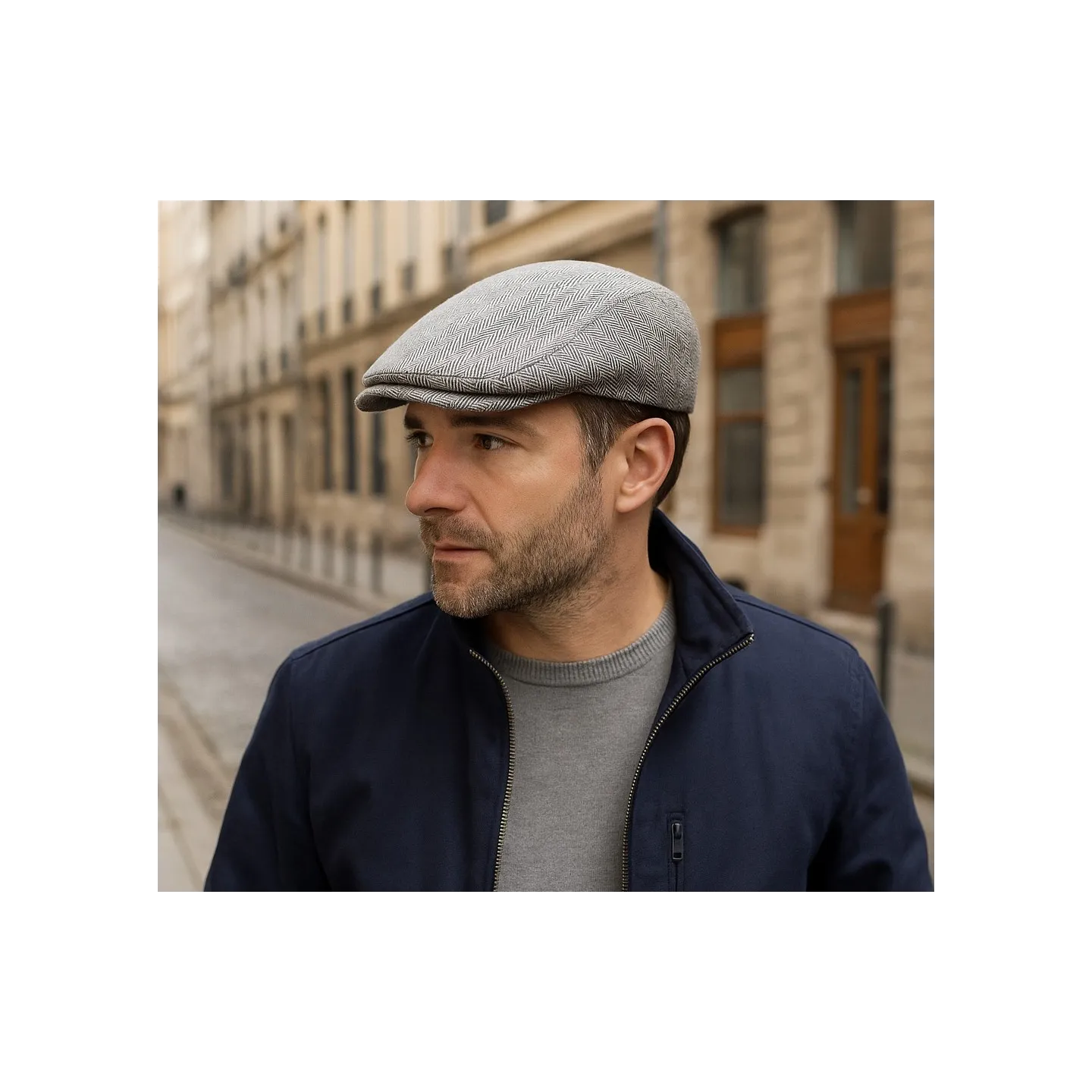 Casquette Plate Pescara Soie & Coton UPF 50+ - Traclet