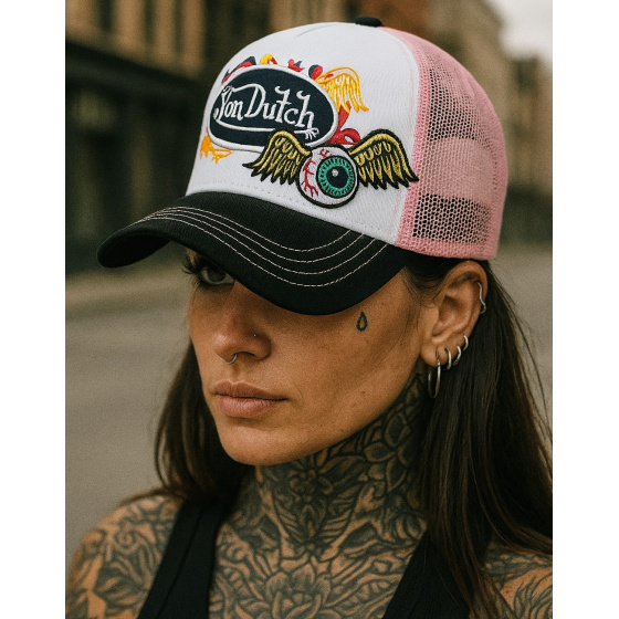 Pink Pat Baseball Cap - Von Dutch