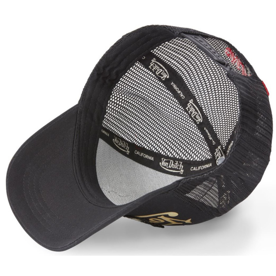 Casquette Baseball California Live Noire - Von Dutch Casquette Baseball California Live Noire - Von Dutch