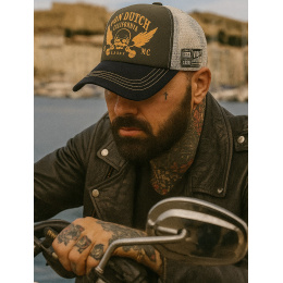 copy of Rock Xavier Baseball Cap Grey & Yellow - Von Dutch