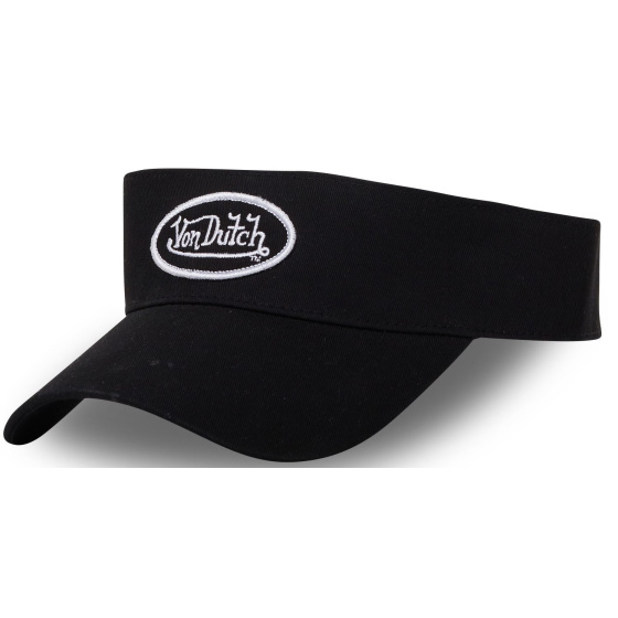 Santa Barbara Black Visor Cap - Von Dutch