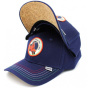 Navy Cotton Scooter Baseball Cap - Woed
