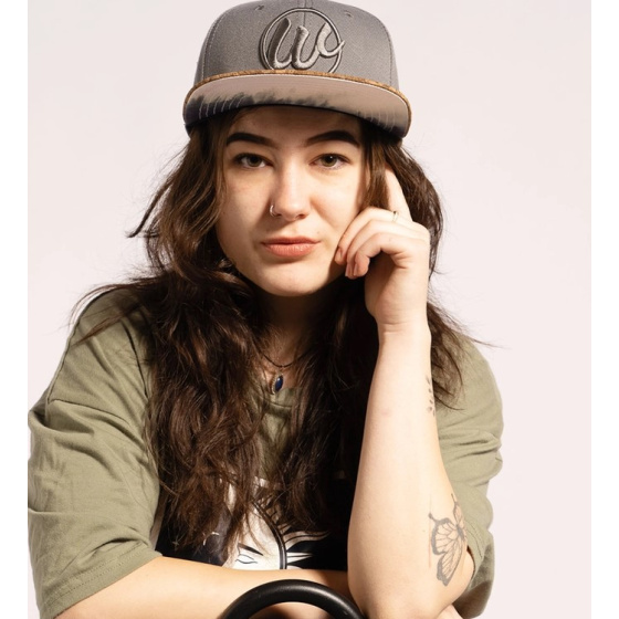 Grey Forest Snapback Cap - Woed
