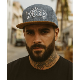 copy of Gainsboro Grey Snapback Cap - Woed