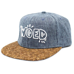copy of Gainsboro Grey Snapback Cap - Woed