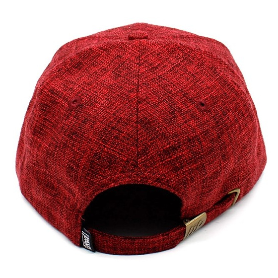 Burgundy Graffiti Snapback Cap - Woed
