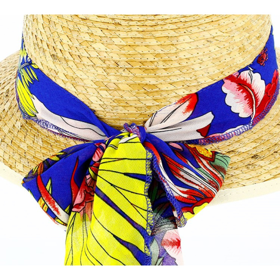 Alameda Wide Visor Cap Straw UPF 50+ - Traclet