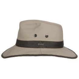 Hatland Beige Wide Brim Traveller Hat