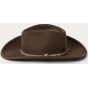 Chapeau Cowboy Seneca Buffalo 3 X Feutre Marron - Stetson