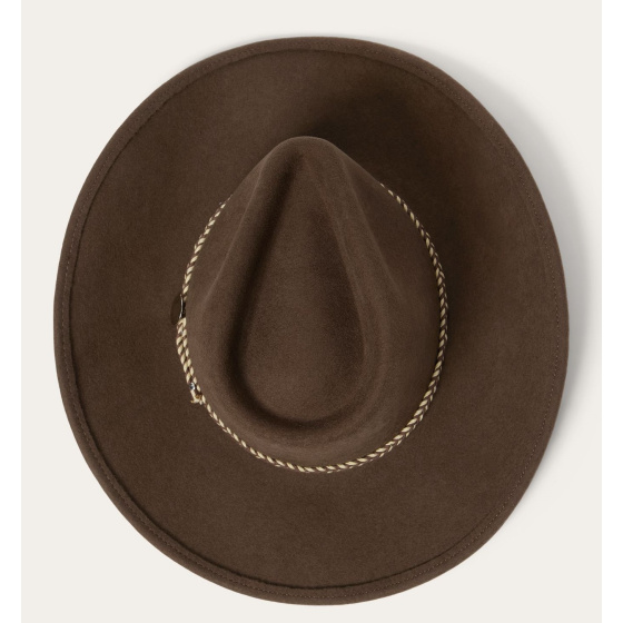 Chapeau Cowboy Seneca Buffalo 3 X Feutre Marron - Stetson