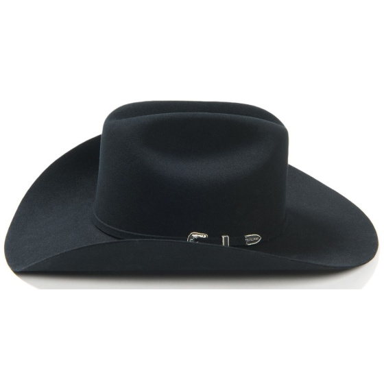 Chapeau Cowboy Skyline 6X Feutre Poil Noir - Stetson
